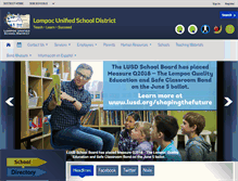 Tablet Screenshot of lusd.org